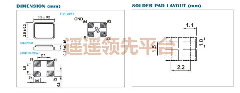 X2AEECNANF-24.000000,TAITIENk1体育,±30ppm晶体,8pF无源k1体育,3225无源谐振器,泰艺k1体育 X2AEECNANF-24.000000,TAITIENk1体育,±30ppm晶体,8pF无源k1体育,3225无源谐振器,泰艺k1体育