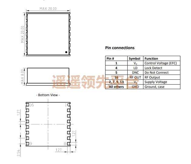 AXLE130-10-2C_Rev.1-1000.000MHz,AXTALk1,AXLE130²k1
