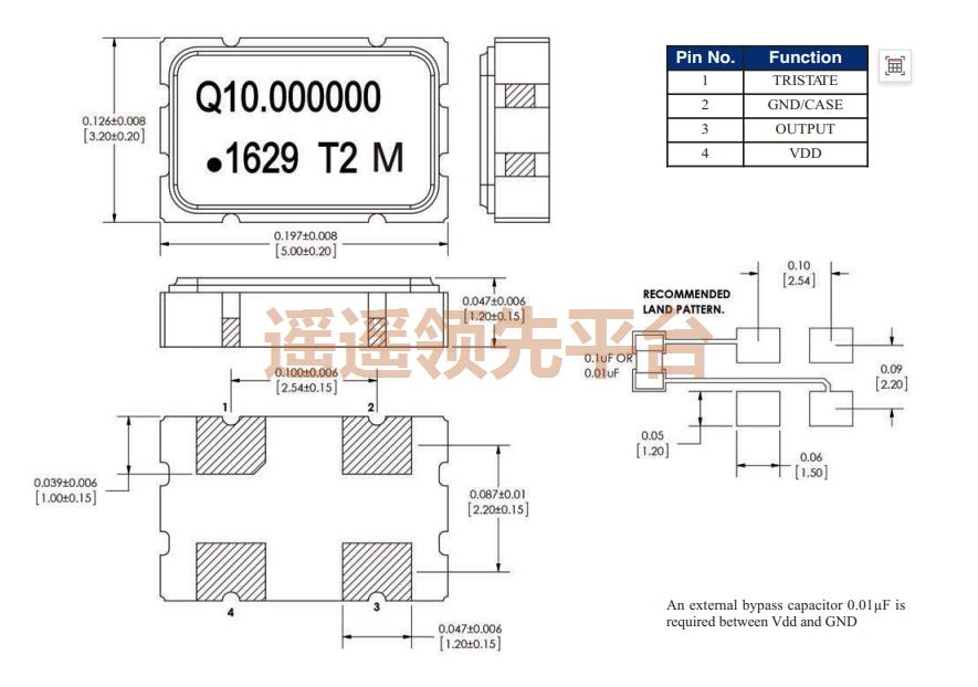 QT735LD10M-50.000MHz,Q-TECH有源振荡器,QT735石英k1体育 QT735LD10M-50.000MHz,Q-TECH有源振荡器,QT735石英k1体育