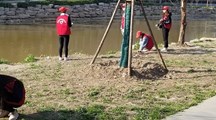 旅游1831班團(tuán)支部開展志愿者服務(wù)活動
