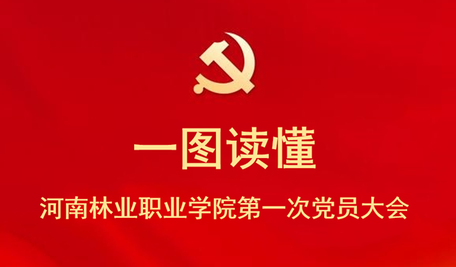 《一圖讀懂》——中國共產(chǎn)黨河南林業(yè)職業(yè)學(xué)院第一次黨員大會